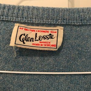 Glen Lossie Cashmere Vneck Sweater 
